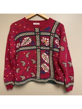 Susan Bristol Hand Knit Vintage Sweater Hong Kong Made